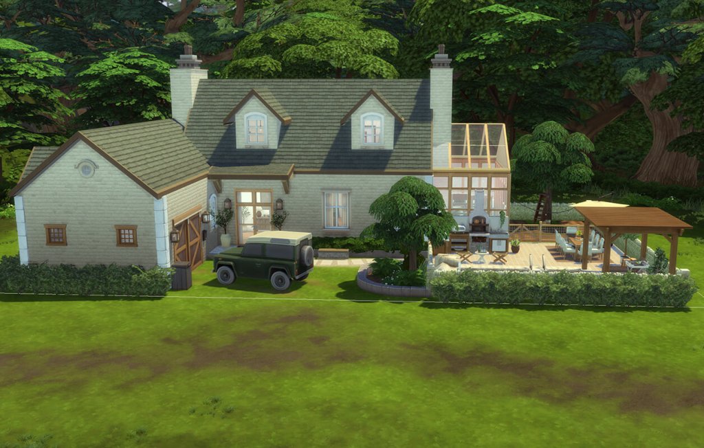 Sims 4 Garden to Table House
