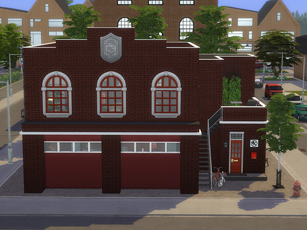 Sims 4 The Old Firestation